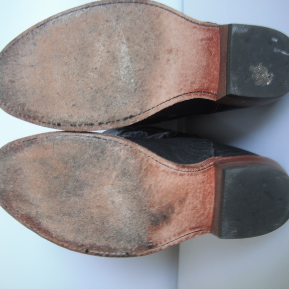 Nocona Shark Skin Boots Sz 8 - Picture 8 of 8